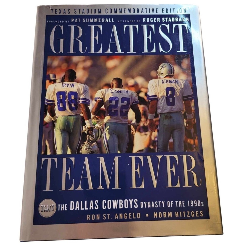 Greatest Team Ever The Dallas Cowboys Dynasty of the 1990s Book NFL Football